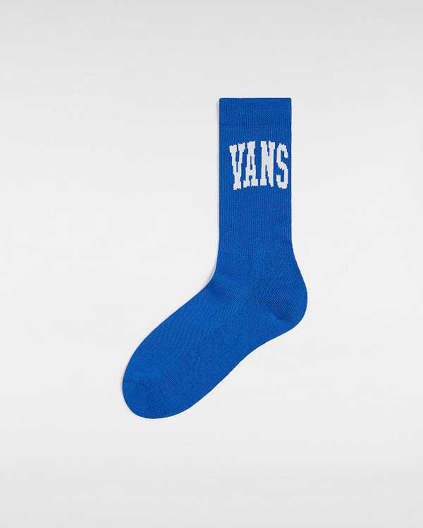 Blue Unisex Vans Arched Crew (1 Pair) Socks NZ | VN3605984