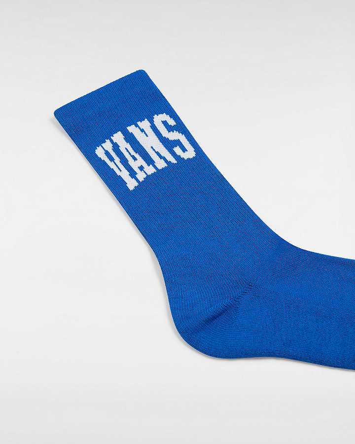 Blue Unisex Vans Arched Crew (1 Pair) Socks NZ | VN3605984