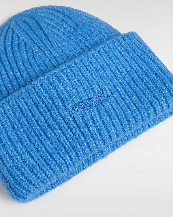 Blue Unisex Vans Densmore Wide Cuff Beanie NZ | VN1964732