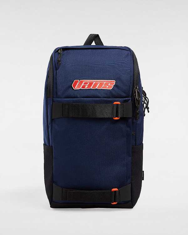 Blue Unisex Vans Obstacle Backpacks NZ | VN2839617