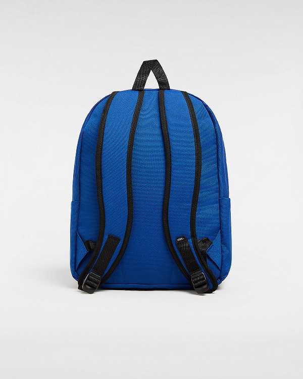 Blue Unisex Vans Old Skool Backpacks NZ | VN7802963