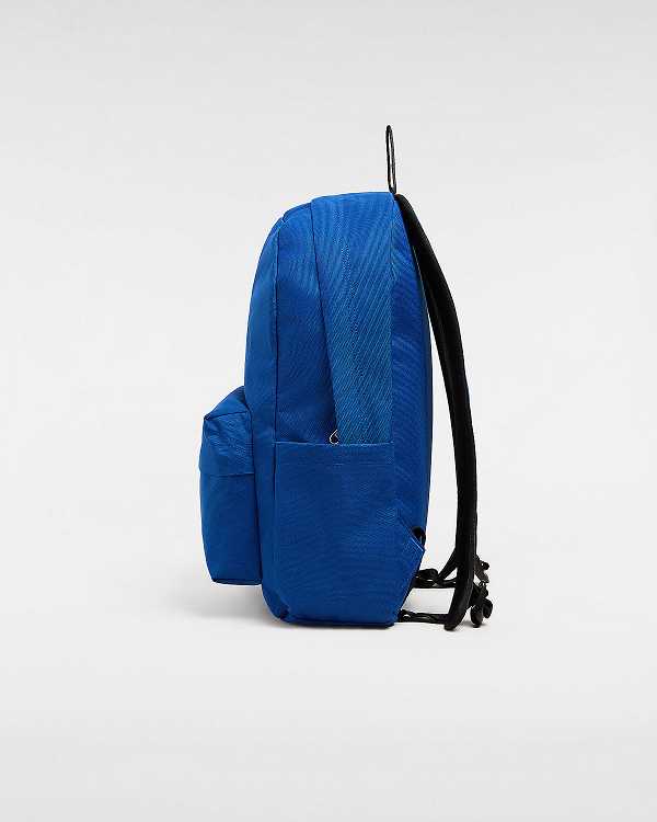 Blue Unisex Vans Old Skool Backpacks NZ | VN7802963