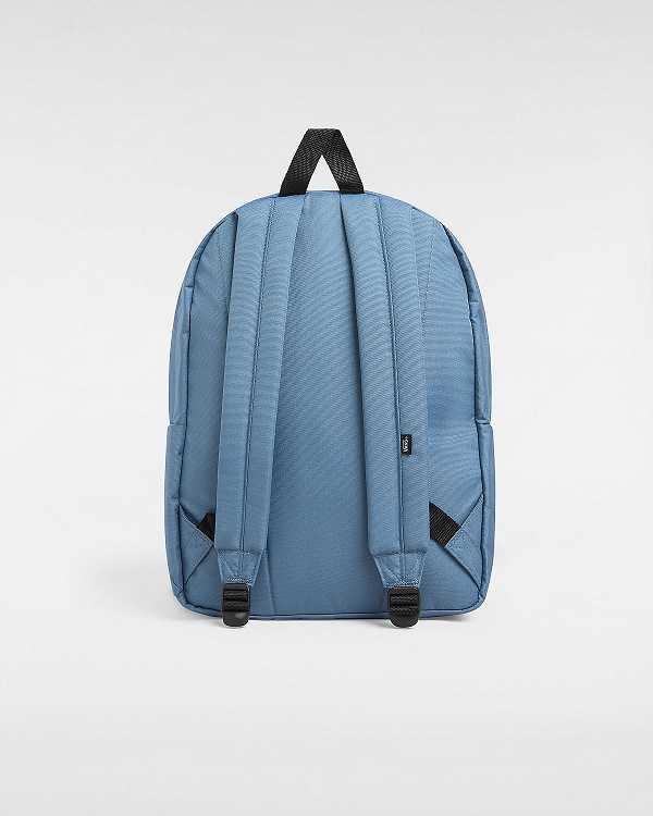 Blue Unisex Vans Old Skool Classic Backpacks NZ | VN7416805