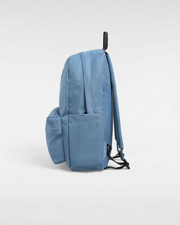 Blue Unisex Vans Old Skool Classic Backpacks NZ | VN7416805