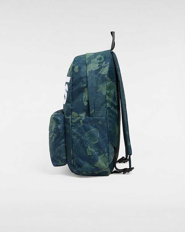 Blue Unisex Vans Old Skool Drop V Backpacks NZ | VN2536840