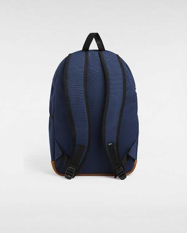 Blue Unisex Vans Old Skool Trek Backpacks NZ | VN8463029