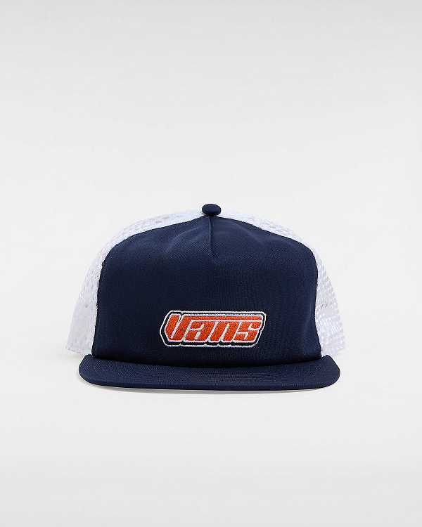 Blue Unisex Vans Retro Unstructured Hats NZ | VN1057392