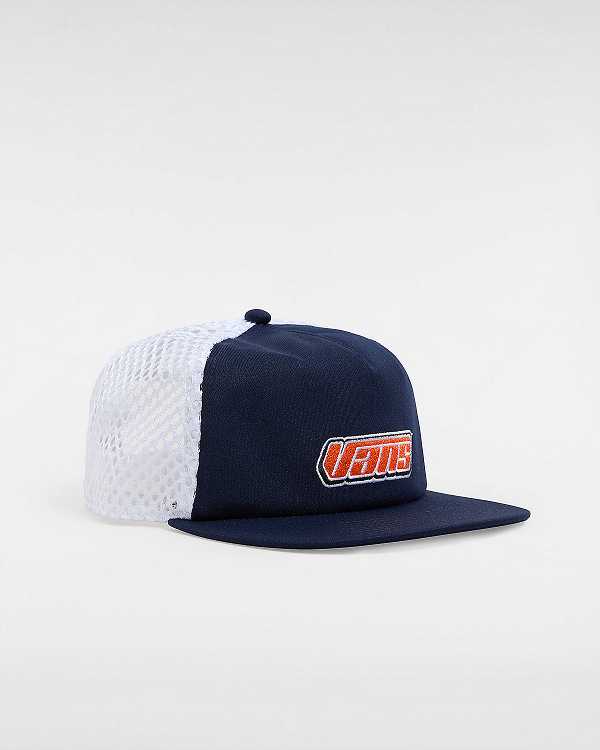 Blue Unisex Vans Retro Unstructured Hats NZ | VN1057392