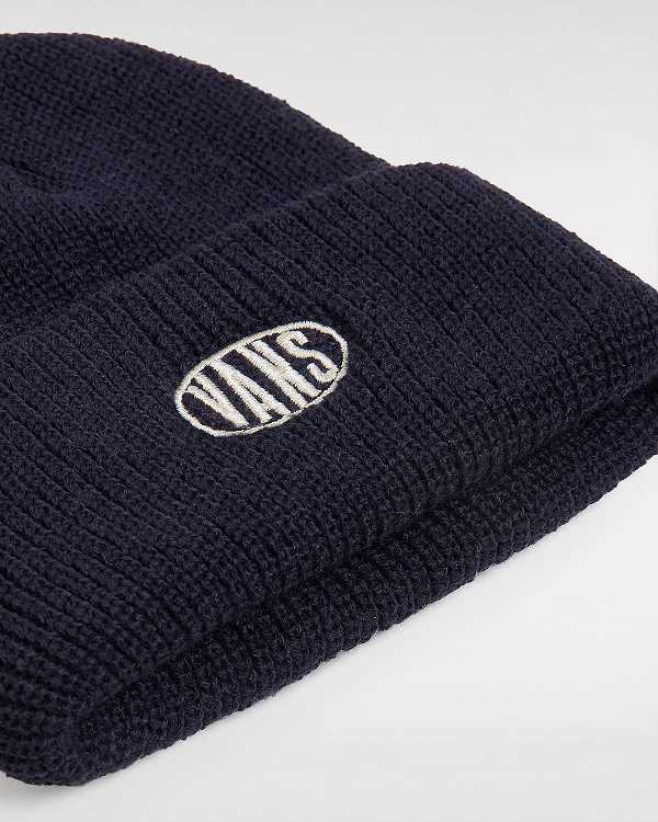 Blue Unisex Vans Spray On Cuff Beanie NZ | VN6142508