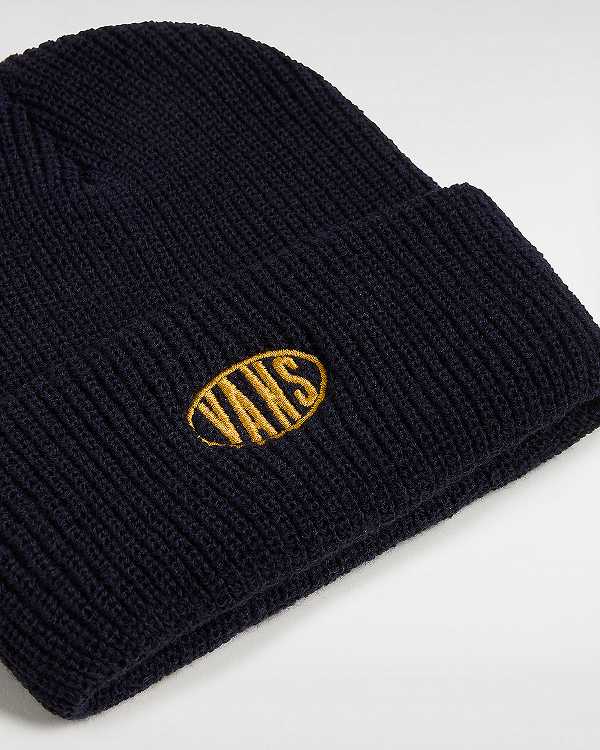 Blue Unisex Vans Spray On Cuff Beanie NZ | VN5430185