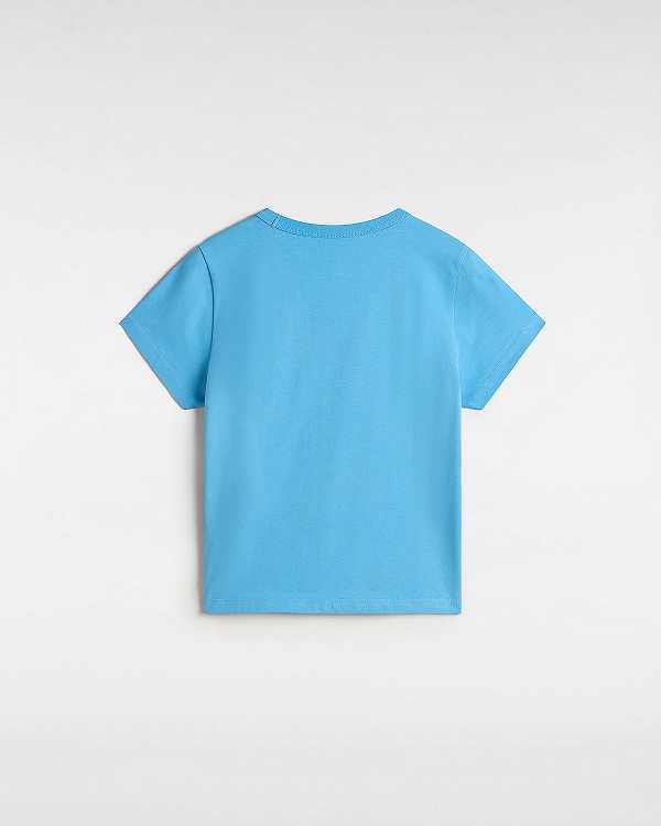 Blue Women Vans Basic mini T Shirts NZ | VN0849356