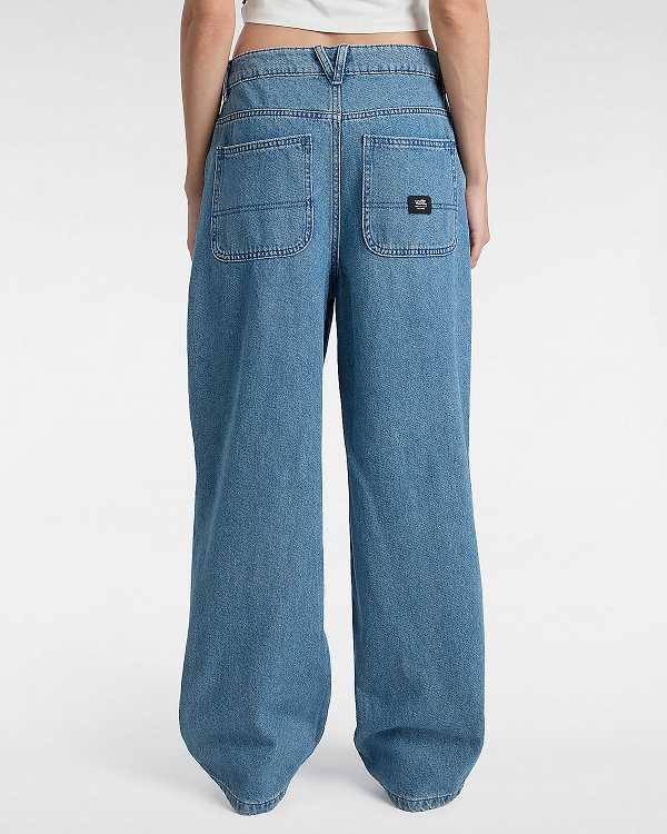 Blue Women Vans Curbside Pants NZ | VN1907684