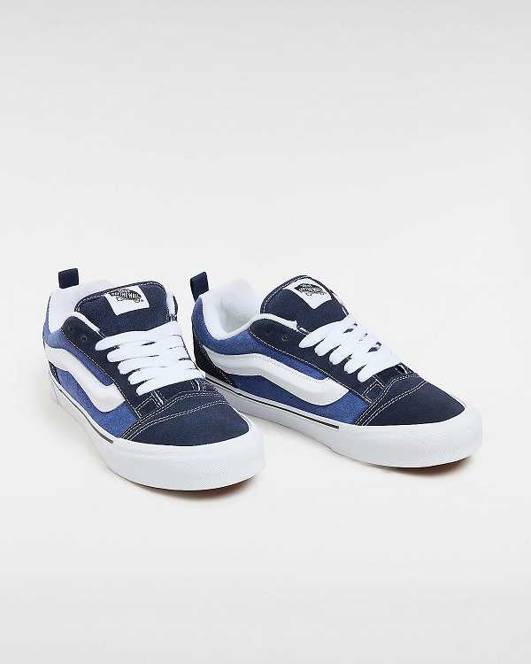 Blue Women Vans Knu Skool Skate Shoes NZ | VN9805714