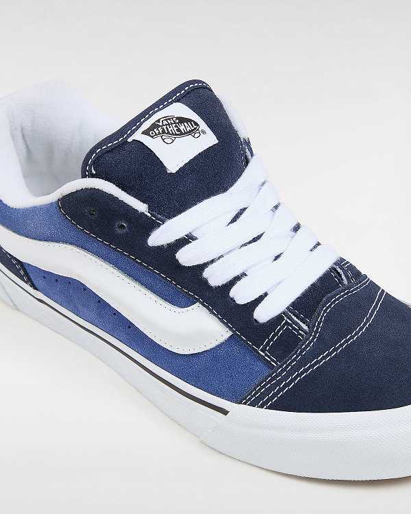 Blue Women Vans Knu Skool Skate Shoes NZ | VN9805714