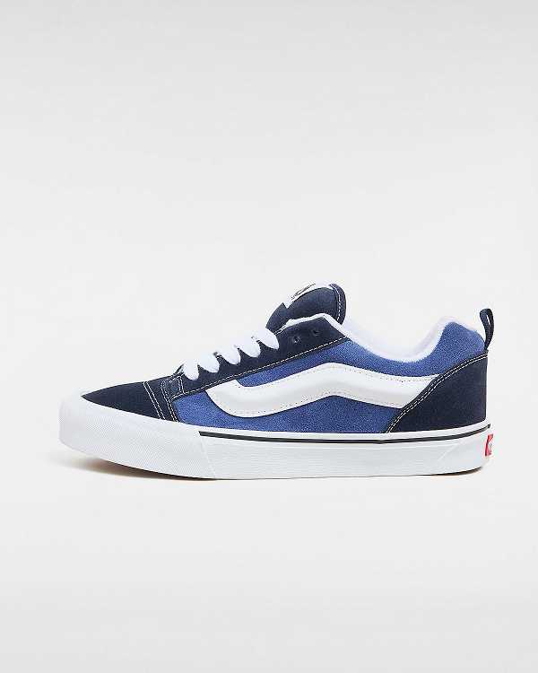 Blue Women Vans Knu Skool Skate Shoes NZ | VN9805714