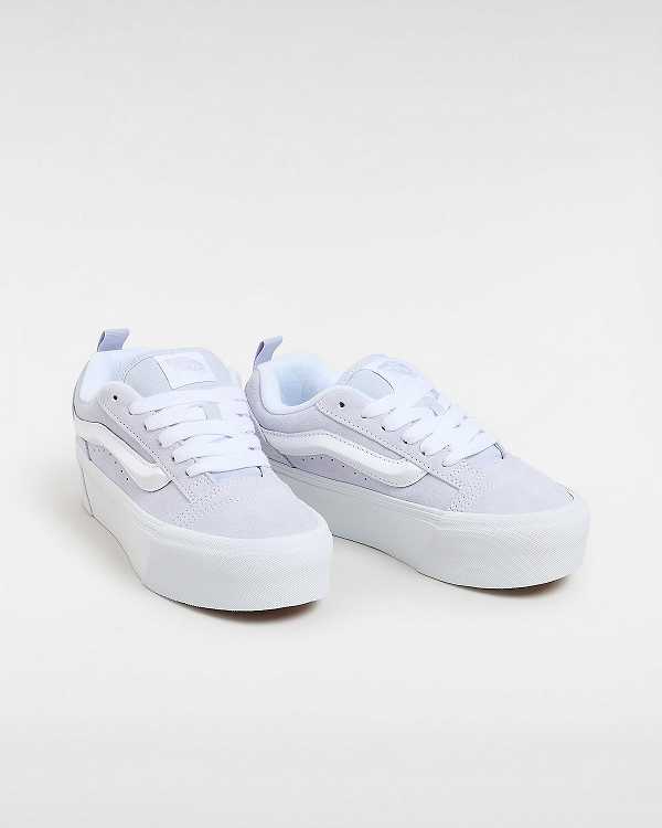 Blue Women Vans Knu Stack Sneakers NZ | VN1805436