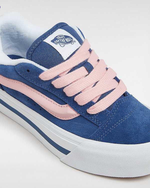 Blue Women Vans Knu Stack Sneakers NZ | VN5328769