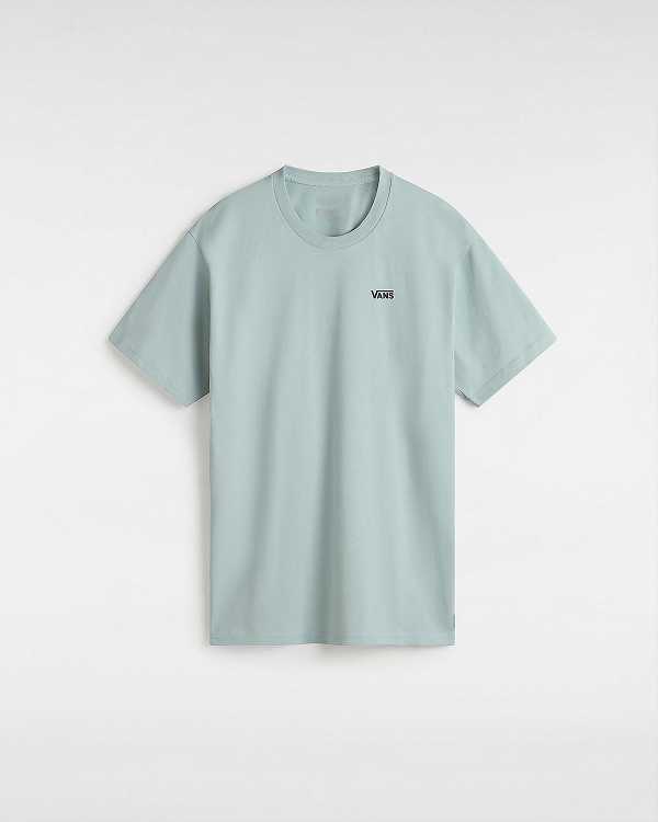 Blue Women Vans Left Chest Logo T Shirts NZ | VN7583604