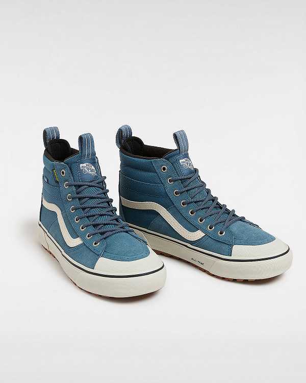 Blue Women Vans MTE Sk8-Hi Waterproof Shoes NZ | VN8536941