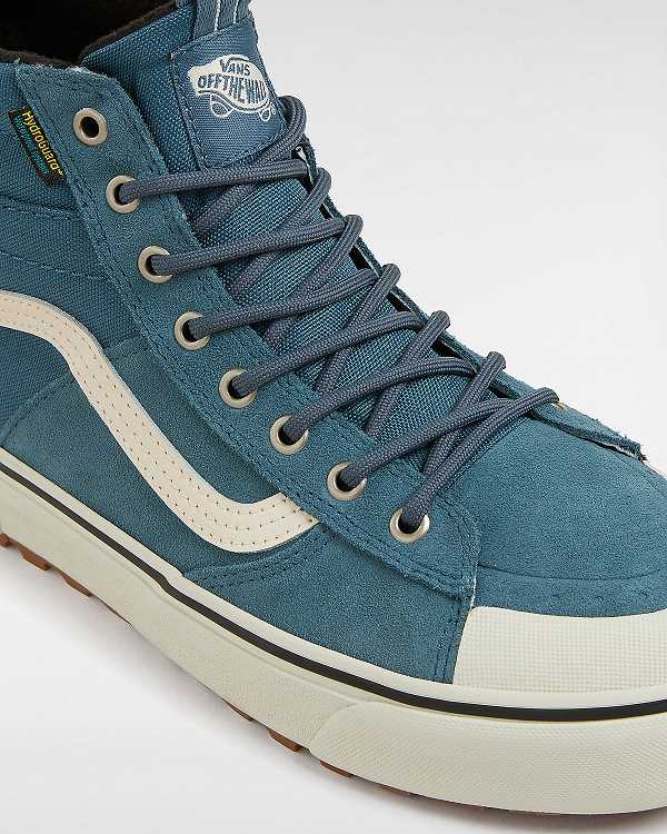 Blue Women Vans MTE Sk8-Hi Waterproof Shoes NZ | VN8536941