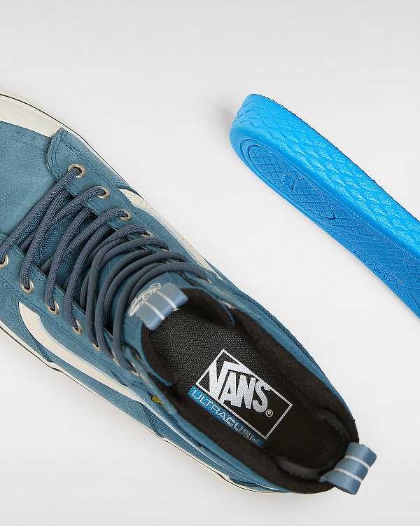 Blue Women Vans MTE Sk8-Hi Waterproof Shoes NZ | VN8536941