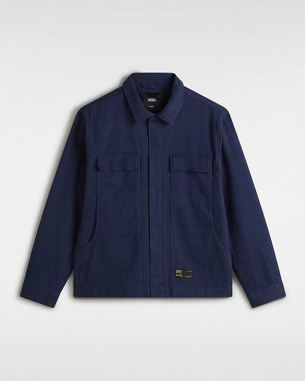 Blue Women Vans Mcavoy Station Jacket NZ | VN8472195