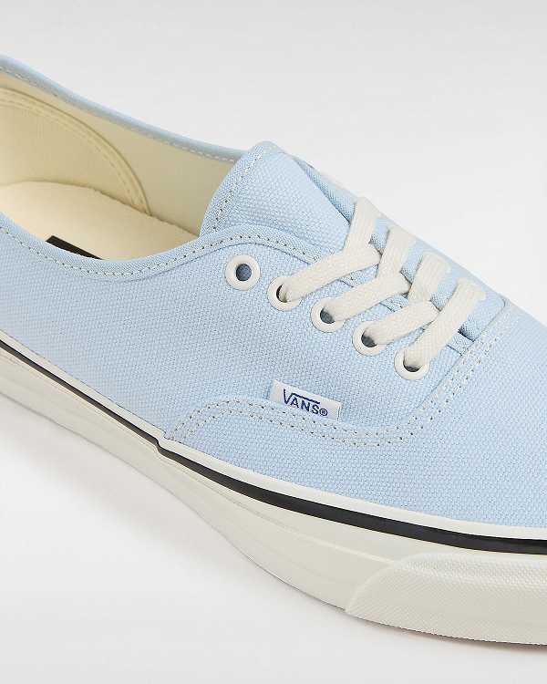 Blue Women Vans Premium Authentic 44 Duck Canvas Shoes NZ | VN7853209