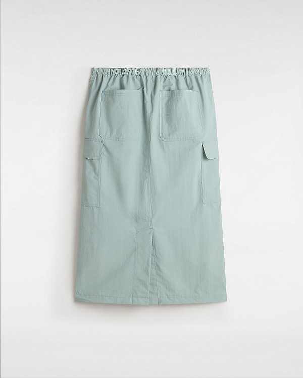 Blue Women Vans Riley Parachute Cargo Skirt NZ | VN6958073