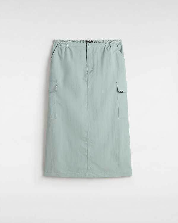 Blue Women Vans Riley Parachute Cargo Skirt NZ | VN6958073