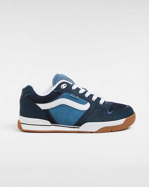 Blue Women Vans Rowley XLT Skate Shoes NZ | VN8574219