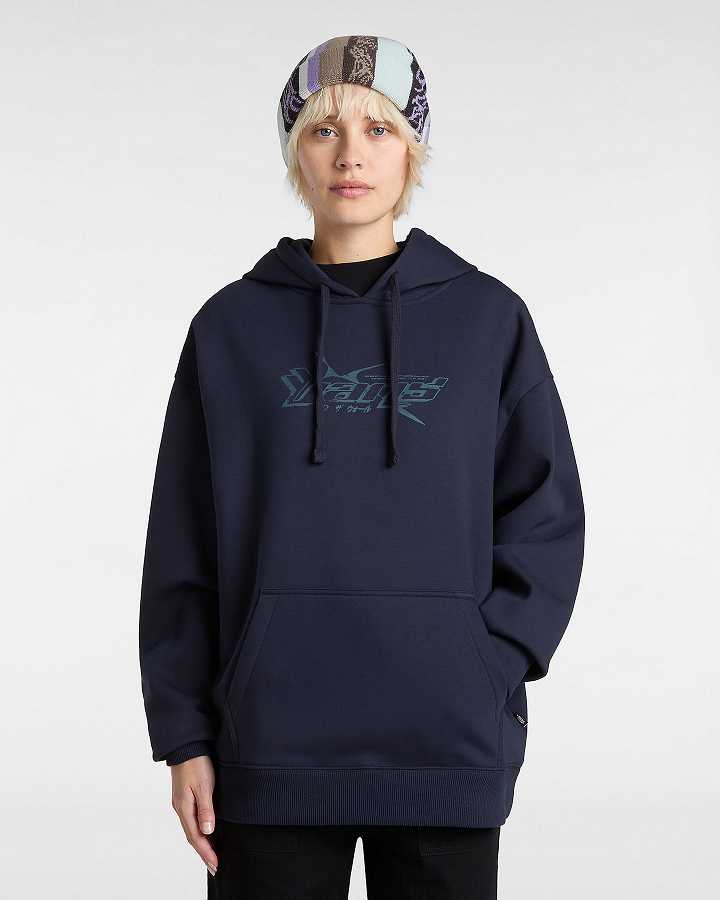 Blue Women Vans Y2V Hoodie NZ | VN9187306