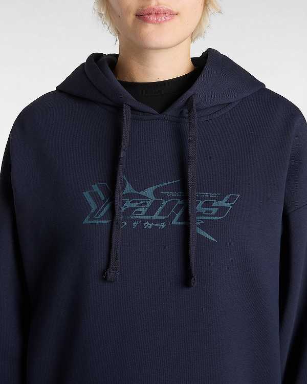 Blue Women Vans Y2V Hoodie NZ | VN9187306