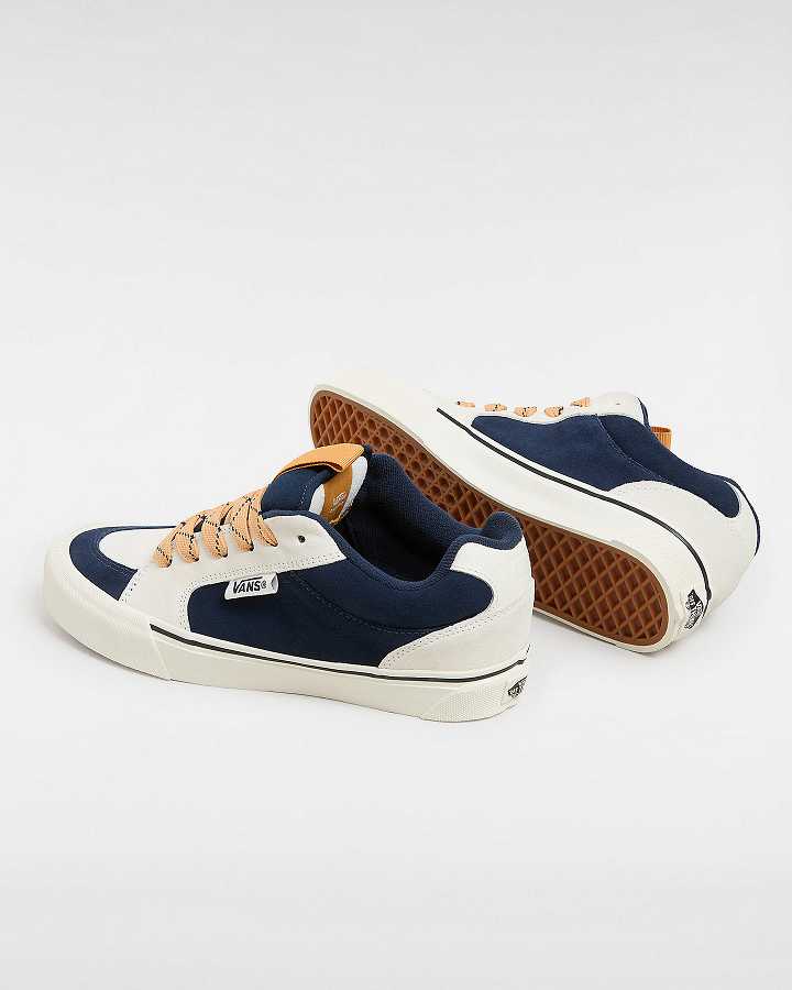 Blue / White Men Vans Chukka Push Sneakers NZ | VN8719026