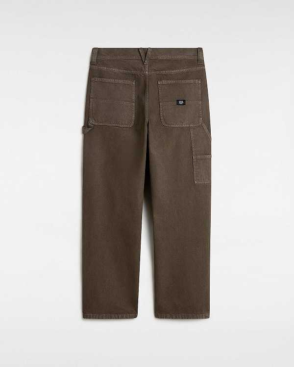 Brown Men Vans Drill Carpenter Pants NZ | VN2874065