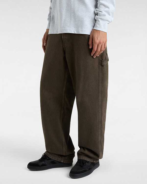 Brown Men Vans Drill Carpenter Pants NZ | VN2874065