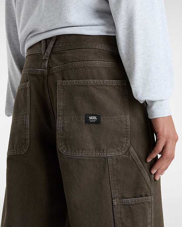 Brown Men Vans Drill Carpenter Pants NZ | VN2874065