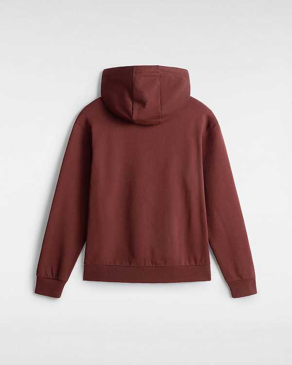 Brown Men Vans Essential Relaxed Hoodie NZ | VN0458793