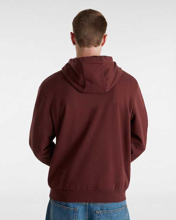 Brown Men Vans Essential Relaxed Hoodie NZ | VN0458793