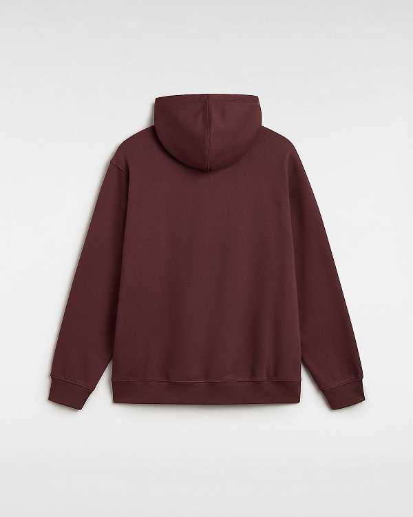 Brown Men Vans Extra Strength Loose Hoodie NZ | VN2089573