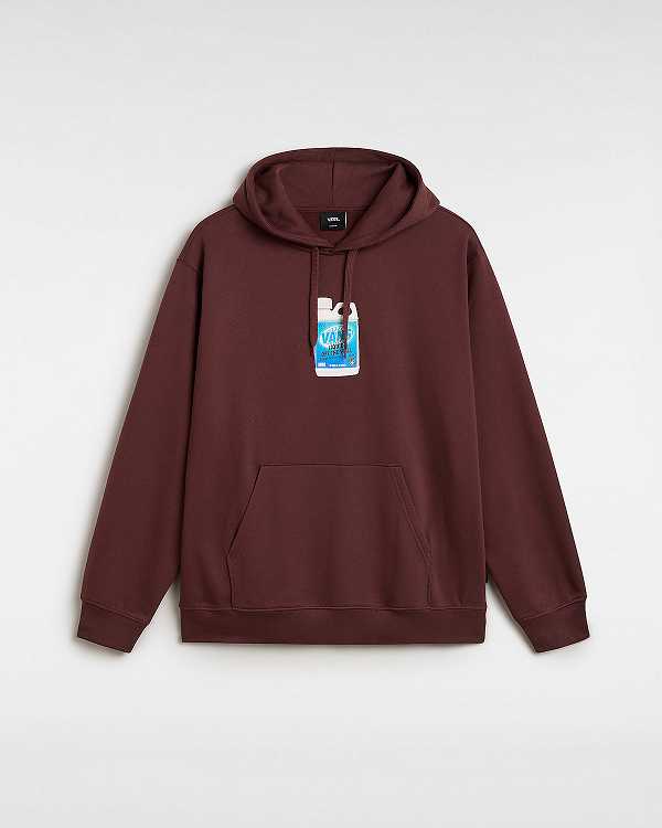 Brown Men Vans Extra Strength Loose Hoodie NZ | VN2089573