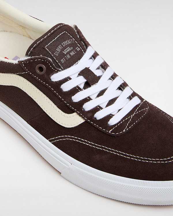 Brown Men Vans Gilbert Crockett Skate Shoes NZ | VN5432907