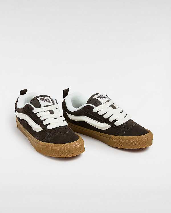 Brown Men Vans Knu Skool Sneakers NZ | VN5426871