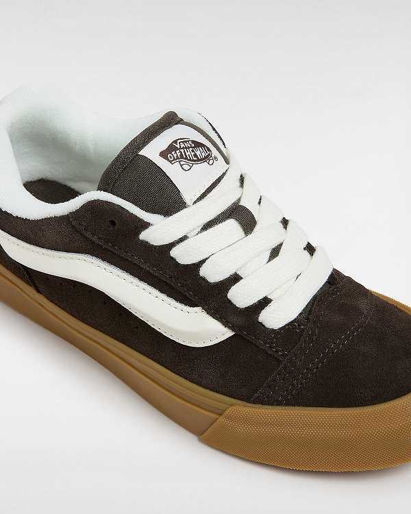 Brown Men Vans Knu Skool Sneakers NZ | VN5426871