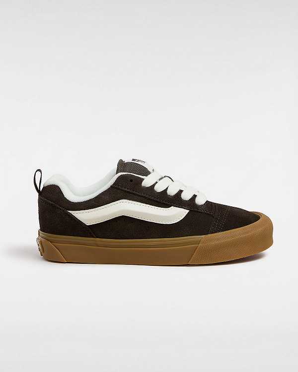 Brown Men Vans Knu Skool Sneakers NZ | VN5426871