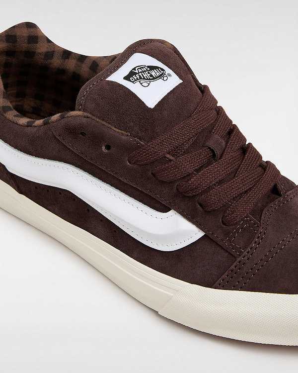 Brown Men Vans Knu Skool Sneakers NZ | VN7983406