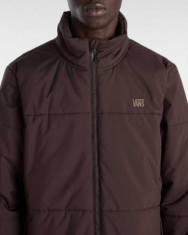 Brown Men Vans MTE Norris Puffer Jacket NZ | VN6274950