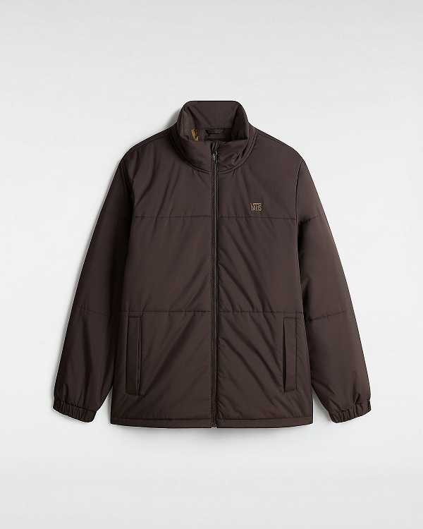 Brown Men Vans MTE Norris Puffer Jacket NZ | VN6274950