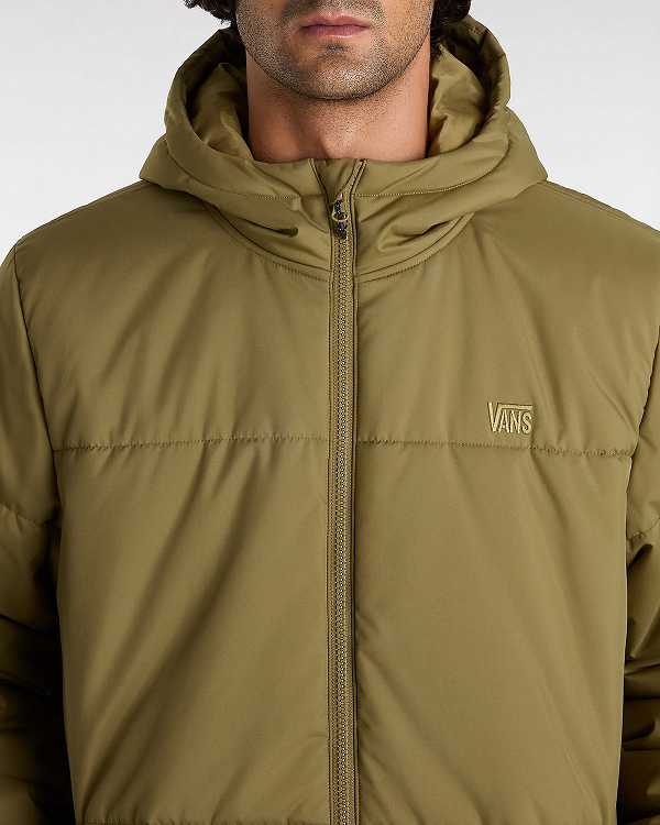 Brown Men Vans MTE Norris Puffer Jacket NZ | VN0839162