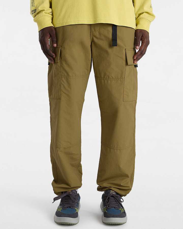 Brown Men Vans MTE Service Cargo Loose Tapered Pants NZ | VN4718302