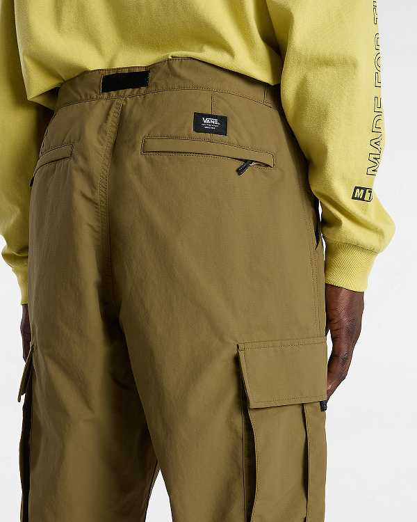 Brown Men Vans MTE Service Cargo Loose Tapered Pants NZ | VN4718302